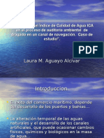 Aplicación Del Índice de Calidad de Agua