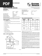 System Sensor CO1224T - 4-Wire CO Detector Installation Manual