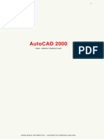 Materi AutoCAD 2000