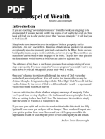 The Gospel of Wealth