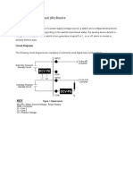 Chapter 1:input Output (IO) Basics: Digital Inputs