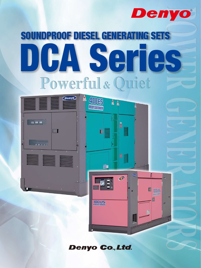 Denyo Generator Wiring Diagram