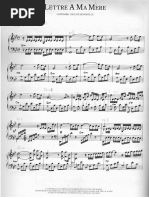 Carta A Mi Madre (Partitura)