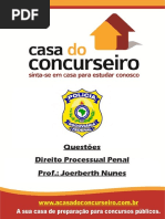 Questoes Direito Processual Penal Joerberth Nunes