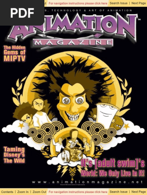 Animation Magazine 20 05 May 2006 It S Adult Swim S World
