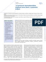 Facilitatory Effects of Perineural Dexmedetomidine