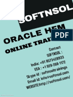 Software Training For Oracle HFM