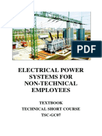 Electrical Power System For Non Technical Employees