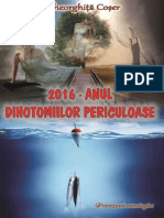 2016 - ANUL DIHOTOMIILOR PERICULOASE