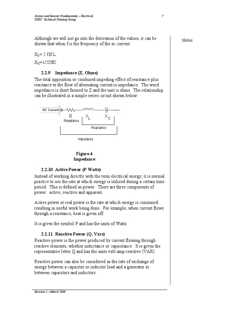 Electrical Impedance and Power Basics | PDF | Science & Mathematics
