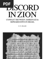 Download Giladi - Discord in Zion - Conflict Between Ashkenazi and Sephardi Jews in Israel 1990 by Rosario Dei Medici SN29426794 doc pdf