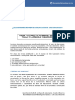 Sesión 3 - Qué Elementos Forman La Comunicación en Una Comunidad PDF