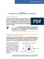 Sesión 7 - La Identidad. Una Dimensión de La Comunicación en La Organización PDF