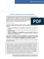 Sesión 8 - Redacción Del Plan de Comunicación PDF