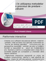 Bune Practici În Utilizarea Metodelor Interactive