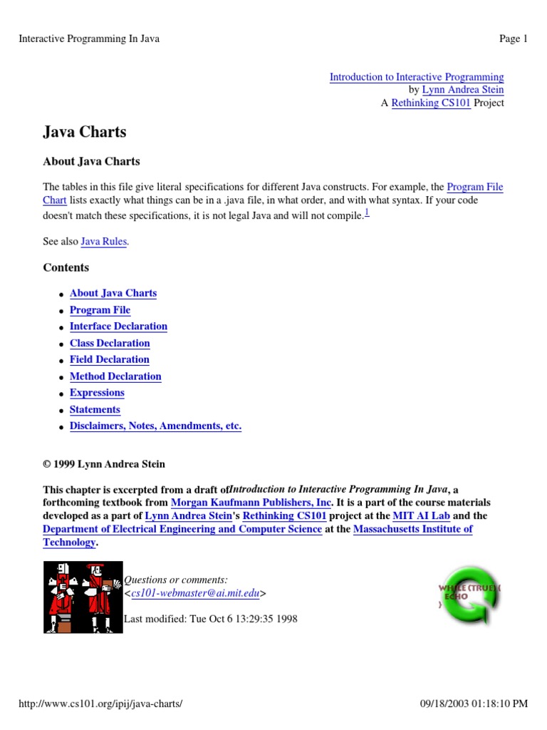 Java Charts | PDF | Computers | Technology & Engineering