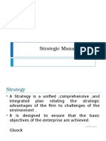 Strategic Management 