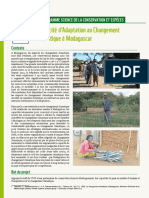 Capacité d’Adaptation au Changement Climatique à Madagascar