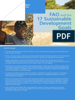 FAO and The 17 Sustainable Development Goals