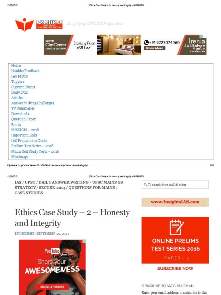 Ethical case study examples image