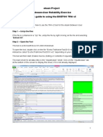 Eteam Project Between-User Reliability Exercise Simple Guide To Using The ECETOC TRA v2