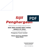 Sijil Penghargaan