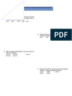 Repaso de Planteo de Ecuaciones de 1er Grado