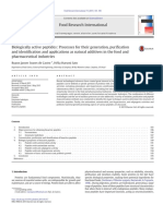 LUNES Biologically Active Peptides PROCESSES For Their Generation, Purification and Isolation