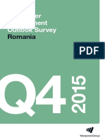 Manpower Employment Outlook Survey Romania Q4 15 