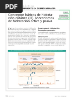 Conceptos de Hidratación Activa y Pasiva