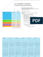 project schedule planner 2015