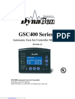 GSC400 Series: Automatic Gen-Set Controller Manual