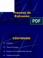 Proceso de Extrusión