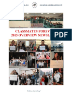 Classmates Forever 2015 Year Overview