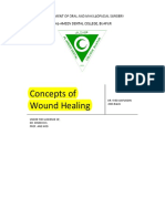 4.concepts of Wound Healing '''