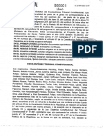 Requerimiento Educación Tribunal Constitucional por glosa