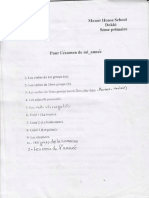 French Form 5 Pour l'Examen de Mi Annee