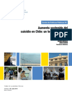 N° 79 Aumento Sostenido Del Suicidio en Chile