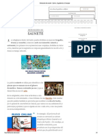 Definición de sainete - Qué es, Significado y Concepto