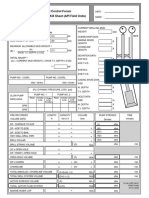 Subsea BOP Stack Operations API - Deviated Well Kill Sheet