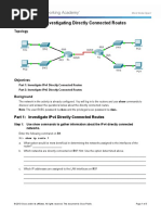 Ping and Traceroute Network Lab 13.2.7 | PDF | Internet Protocols | I Pv6