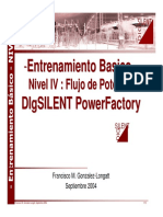 Nivel IV. Flujo de Potencia I Power Factory