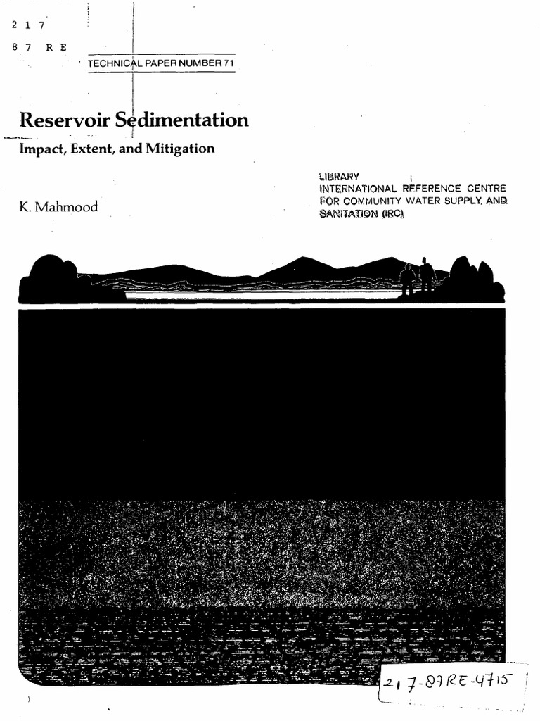 Mahmood K Reservoir Sedimentation | PDF | Erosion | Sediment