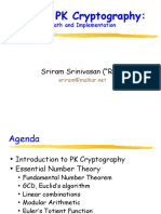 Inside PK Cryptography:: Sriram Srinivasan ("Ram")