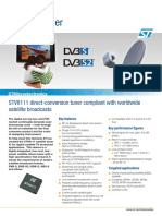 Low-Power Satellite Tuner: STV6111 Direct-Conversion Tuner Compliant With Worldwide Satellite Broadcasts