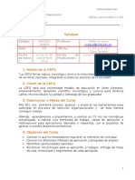 Syllabus 2015 - 2016 Primer Semestre Verónica