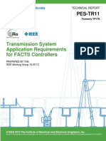 2006 PES-TR11: Transmission System Application Requirements For FACTS Controllers