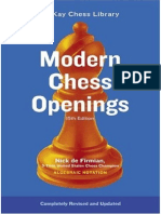 Modern Chess Openings 15th Edition