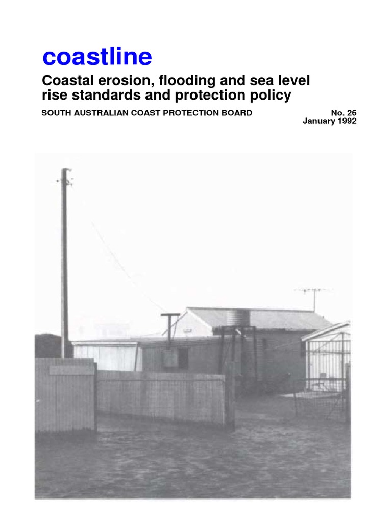 Coastline: Coastal Erosion, Flooding and Sea Level Rise Standards and ...