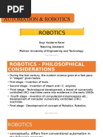 Introduction to Robotics